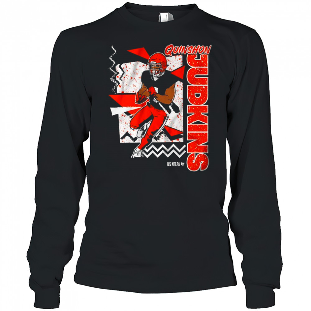 Quinshon Judkins Cleveland 90s Style Shirt Long Sleeved