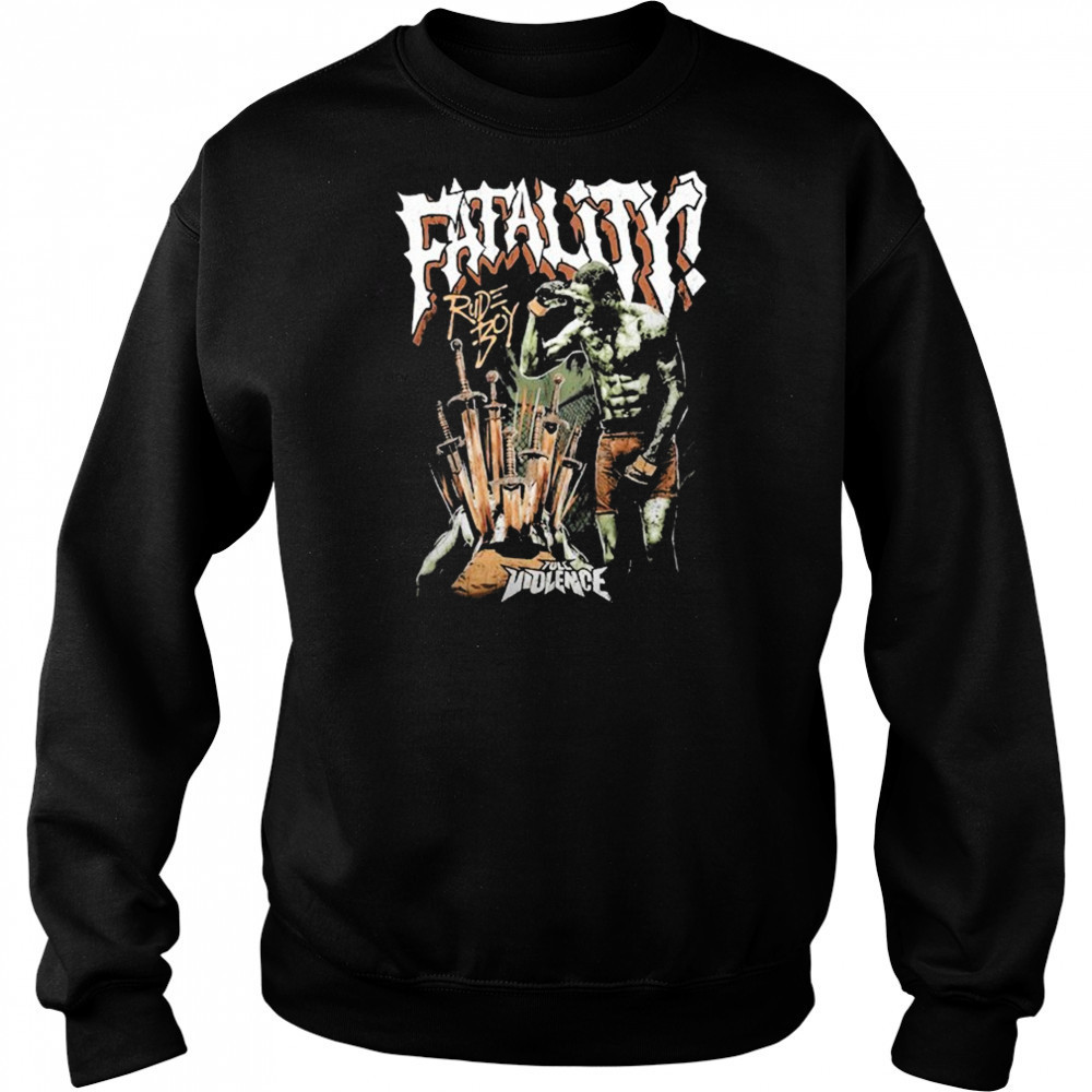 Randy Brown Rudeboy Fatality Full Violence T-shirt Hoodie