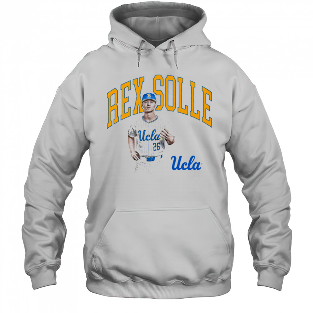 Rex Solle UCLA Bruins Baseball NCAA Division I Portrait t-shirt Hoodie