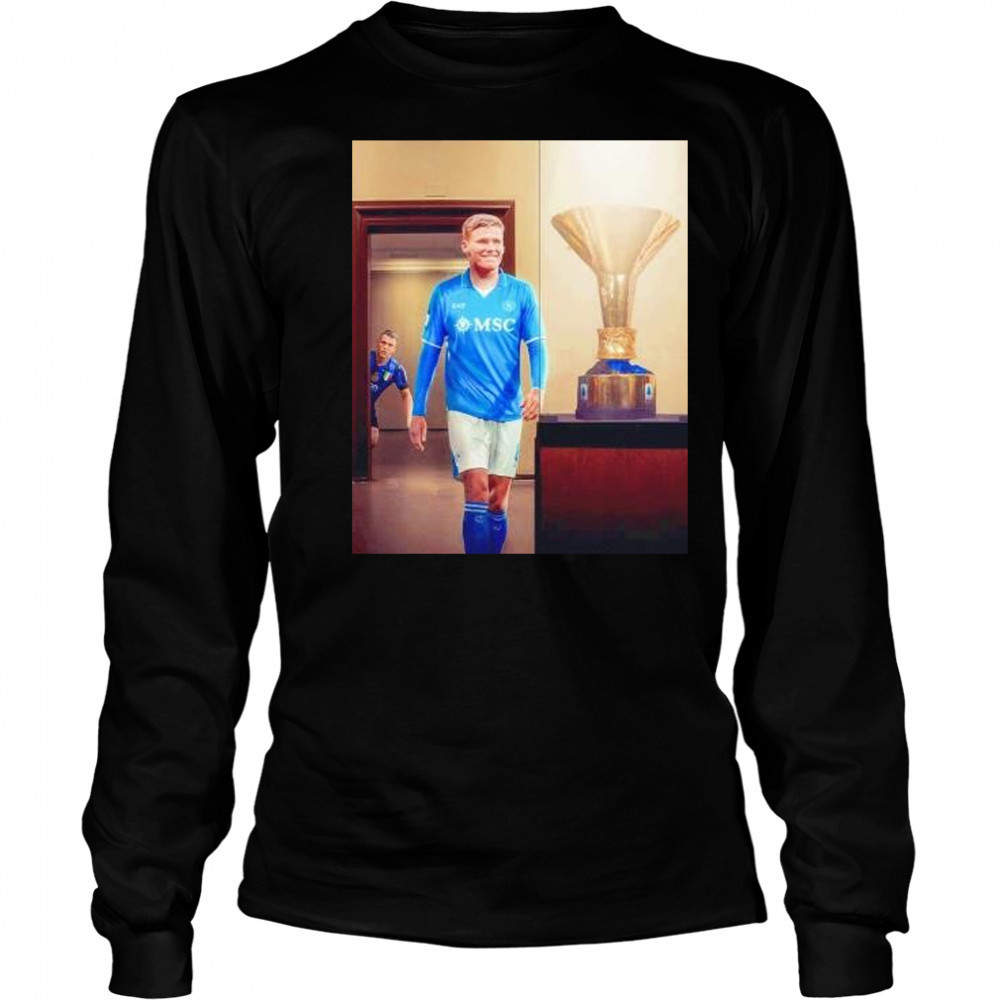 Scott McTominay SSC Napoli 2025 Serie A season shirt Long Sleeved