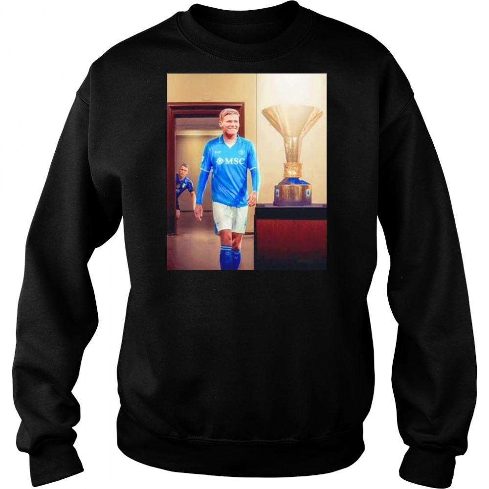 Scott McTominay SSC Napoli 2025 Serie A season shirt Hoodie