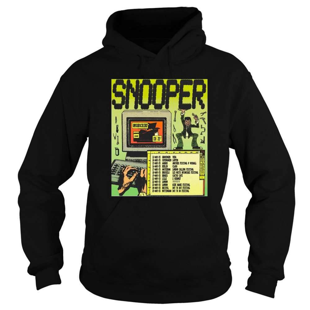 Snooper EU 2025 Tour Shirt Sweatshirt