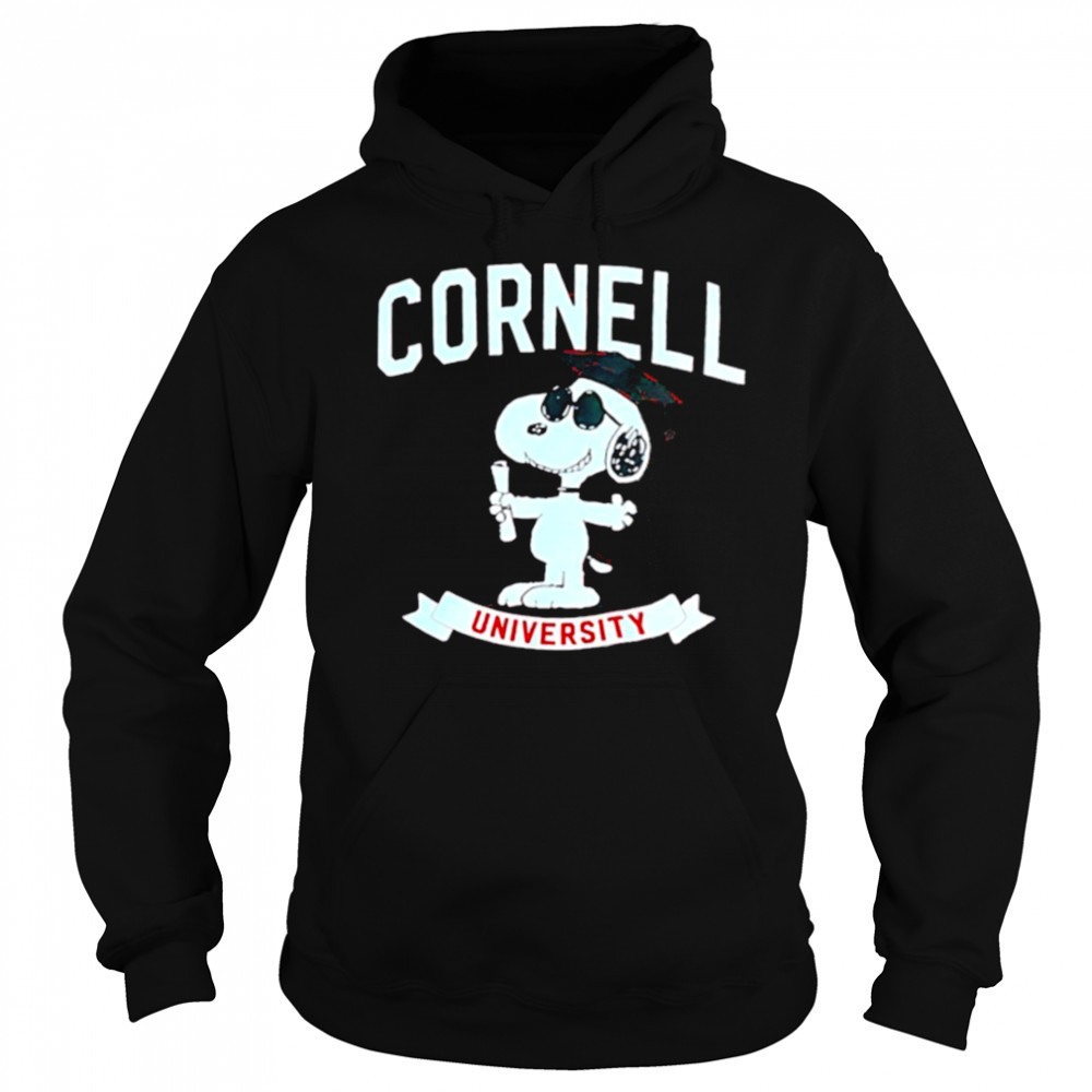 Snoopy Grad Cornell University shirt Sweatshirt