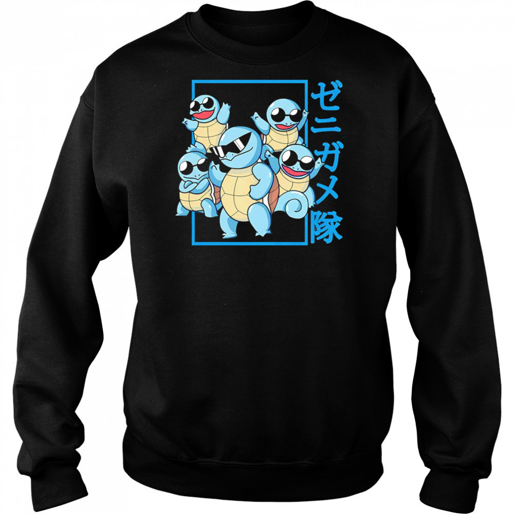Squirtle Super Squad Cool funny shirt Hoodie