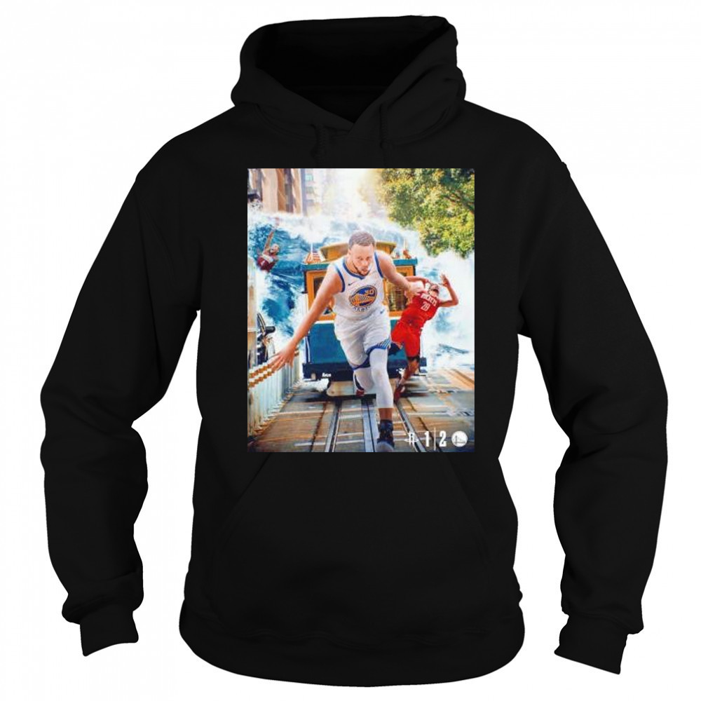 Stephen Curry Golden State Warriors win Houston Rockets 2 1 shirt Sweatshirt