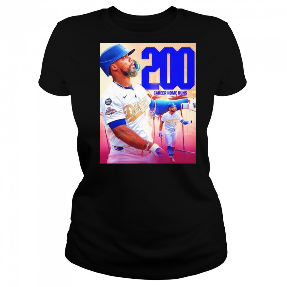 Teoscar Hernandez 200 career home runs Los Angeles Dodgers shirt Women's T-shirt