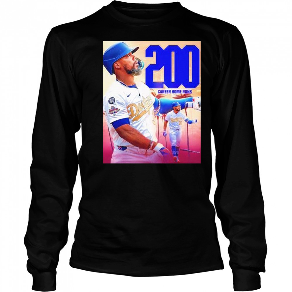 Teoscar Hernandez 200 career home runs Los Angeles Dodgers shirt Long Sleeved