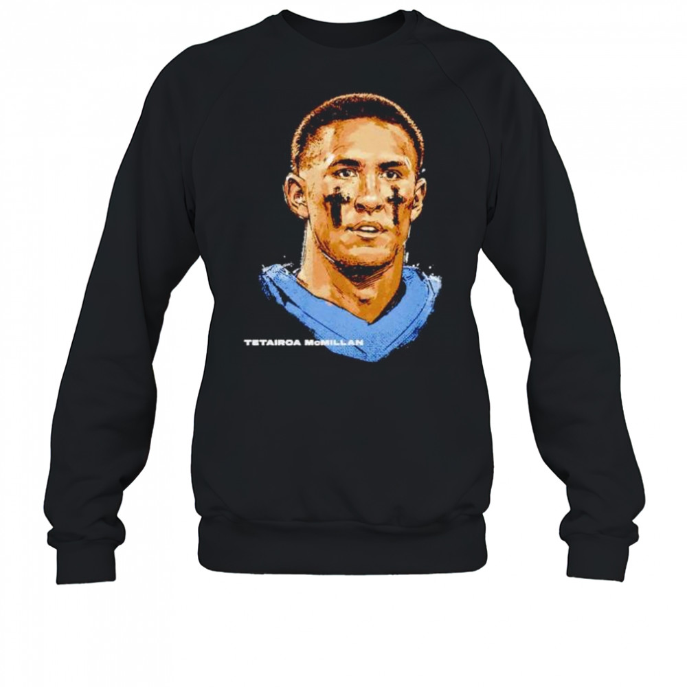 Tetairoa McMillan Carolina Panthers portrait shirt Sweatshirt