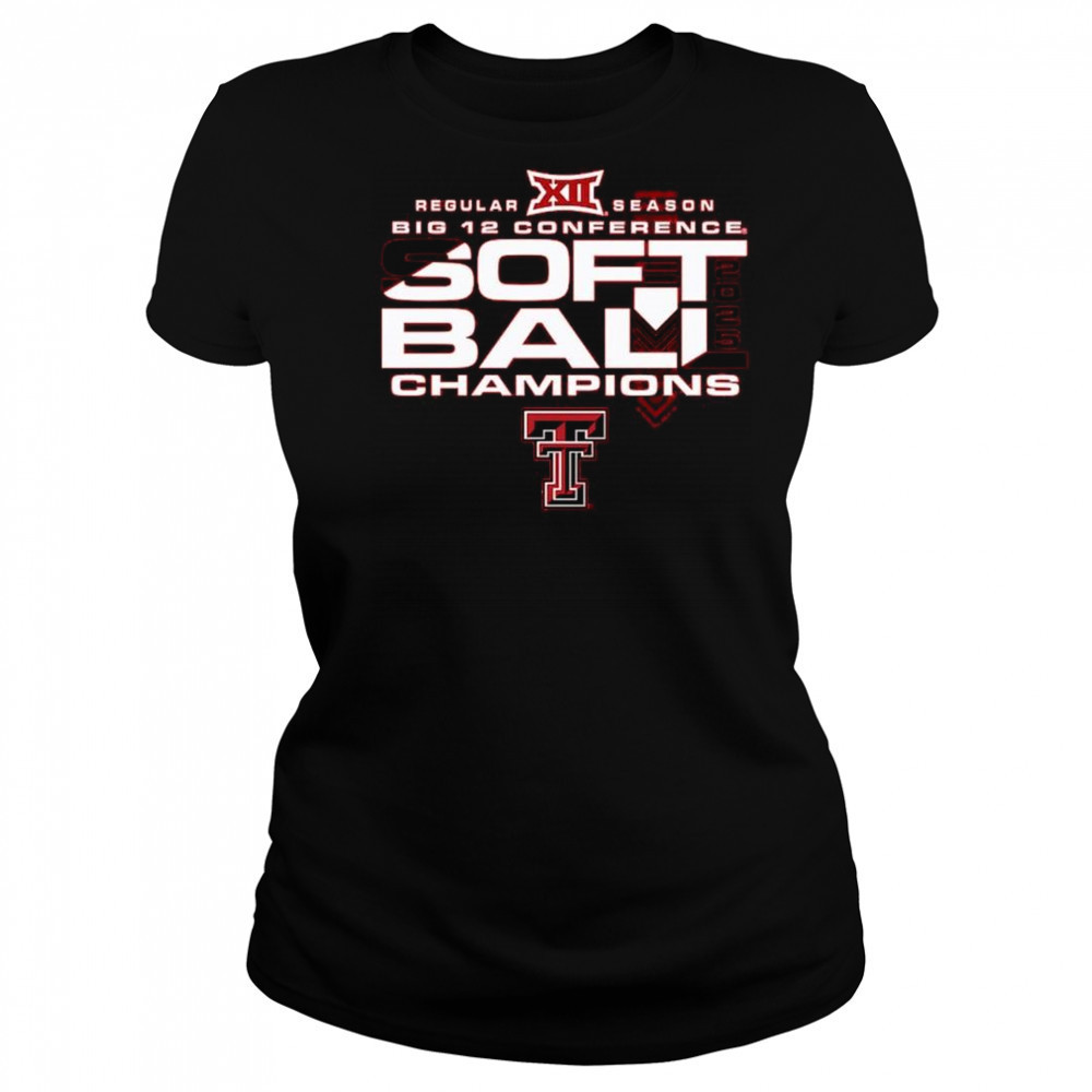 Texas Tech Red Raiders 2025 Big 12 Softball Regular Season Champions Shirt Women's T-shirt