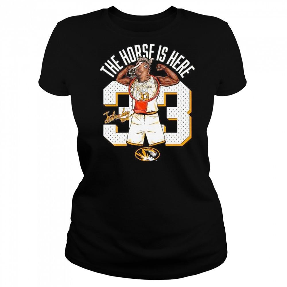 The horse is here no 33 Joshua Gray Missouri Tigers shirt Women's T-shirt