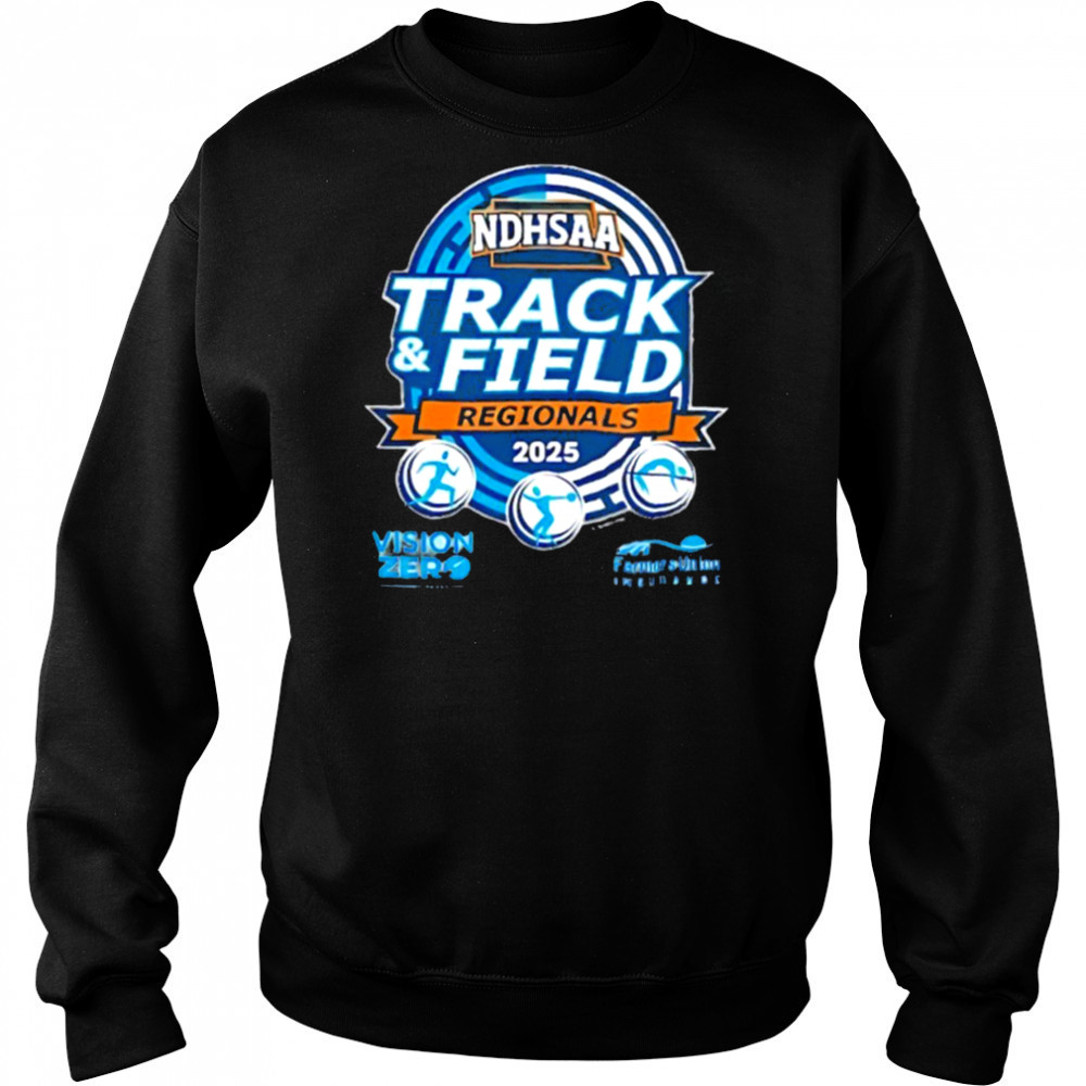 Track and Field Regionals NDHSAA 2025 shirt Hoodie