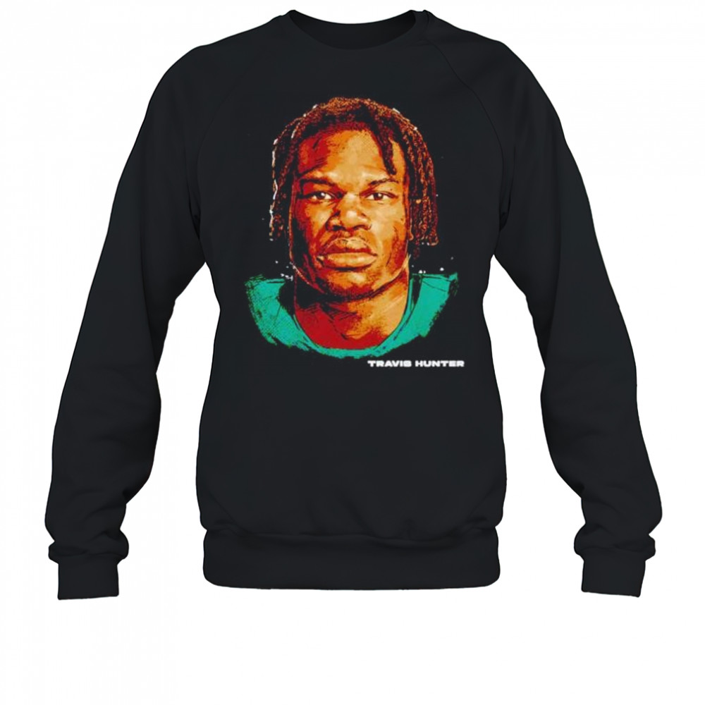 Travis Hunter Jacksonville Jaguars portrait shirt Sweatshirt