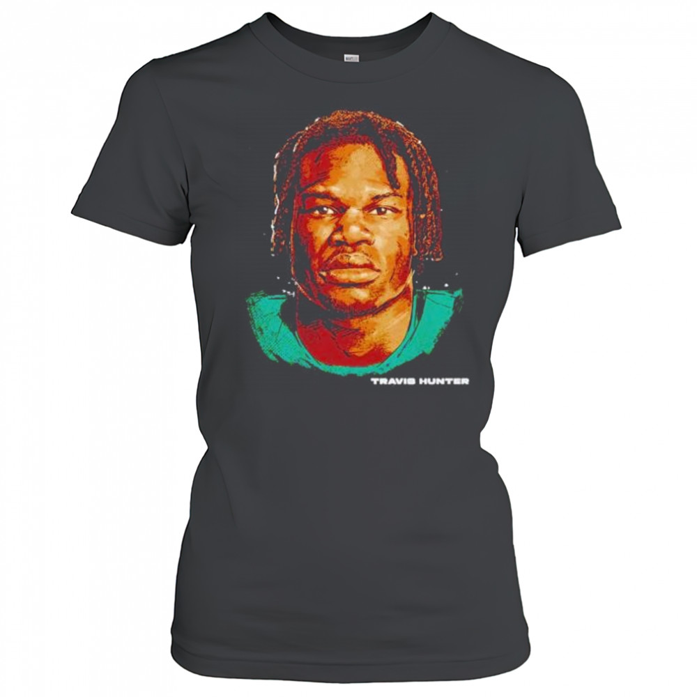 Travis Hunter Jacksonville Jaguars portrait shirt Women's T-shirt
