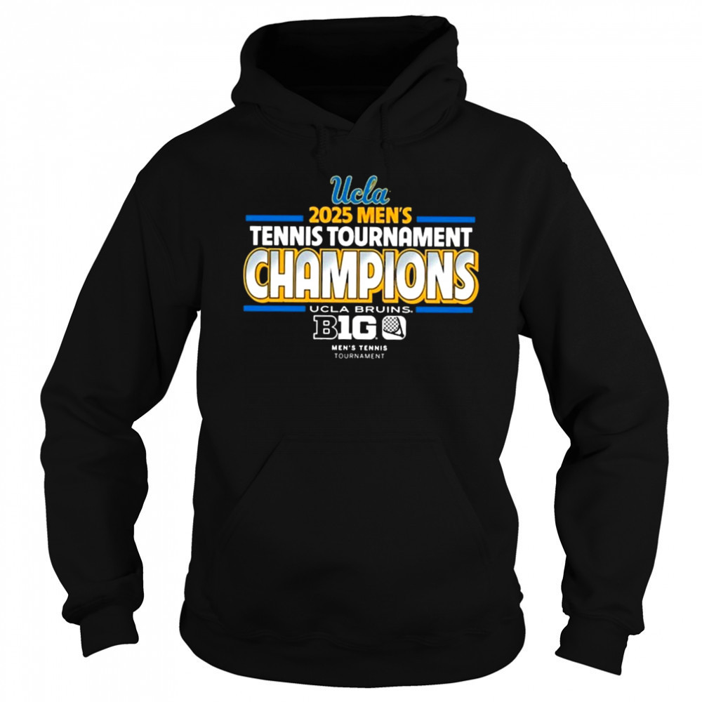 UCLA Bruins 2025 Men’s Tennis Tournament Champions T-Shirt Sweatshirt