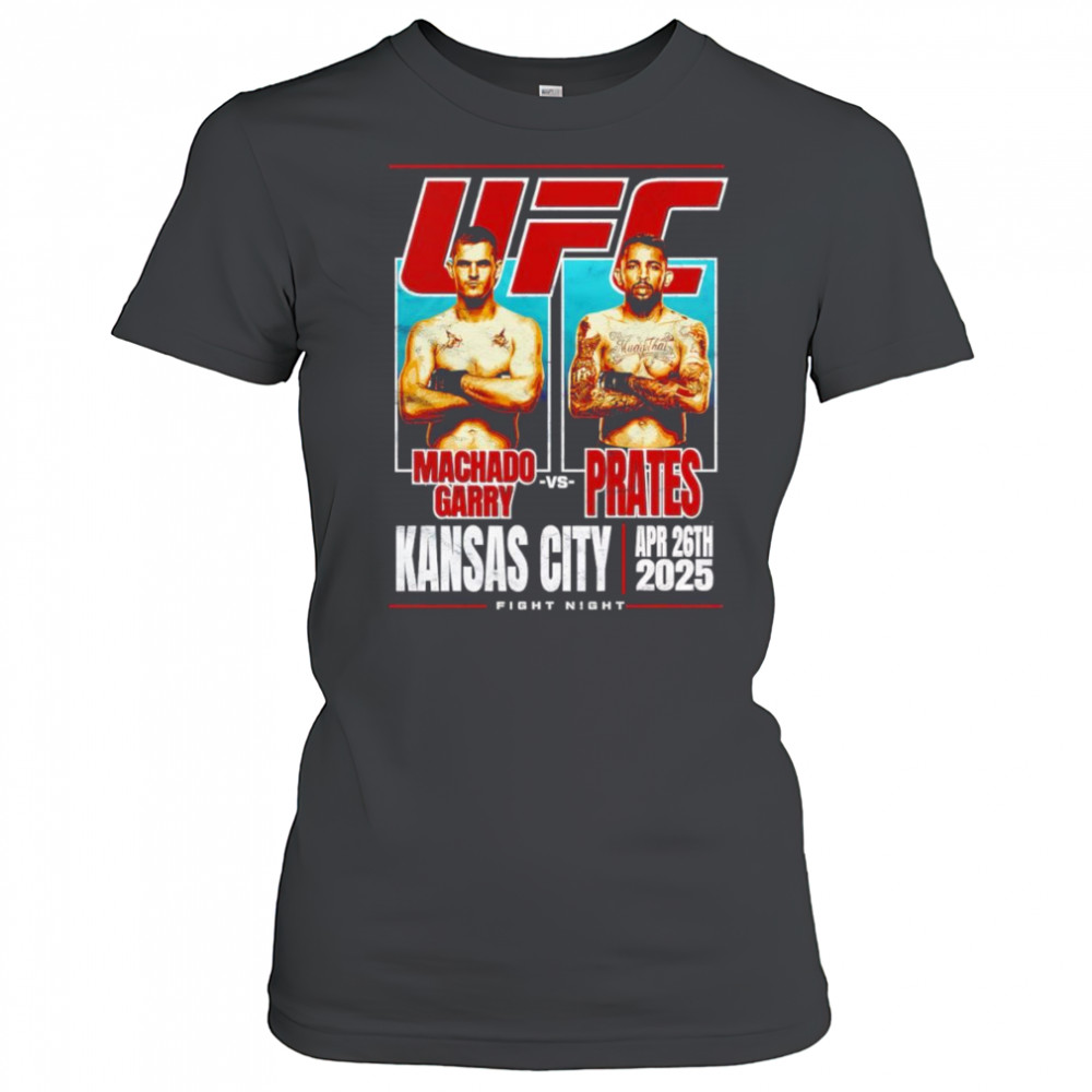 UFC Fight Night Ian Machado Garry vs Carlos Prates shirt Women's T-shirt