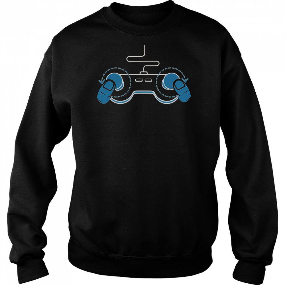 Video Game Controller Boobs Gamer T-Shirt Hoodie