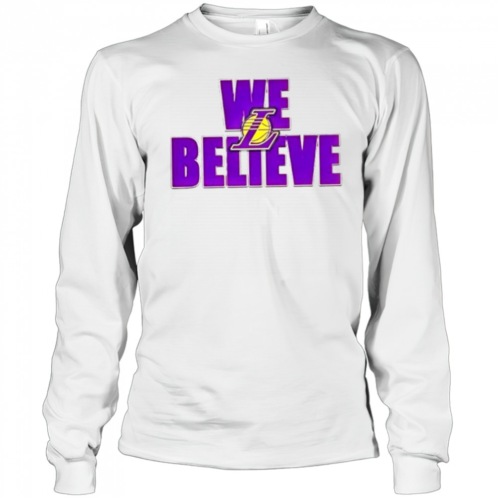 We believe Los Angeles Lakers shirt Long Sleeved