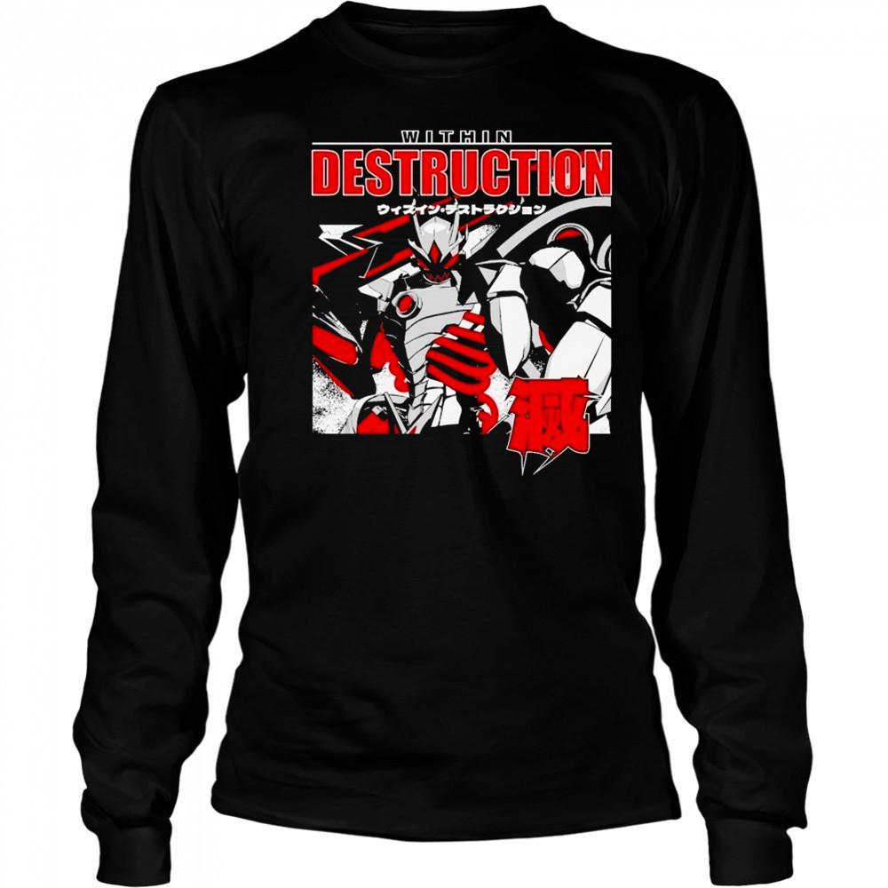Within Destruction Animetal T-shirt Long Sleeved