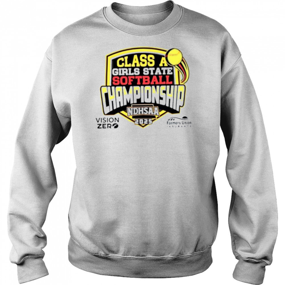 2025 NDHSAA Class A Girls State Softball Championship shirt Hoodie