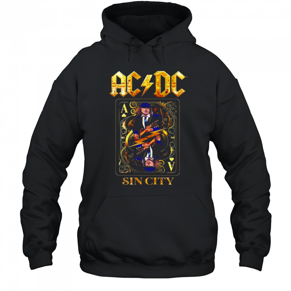 AC DC Las Vegas PWR UP Sin City Tour 2025 Shirt Hoodie