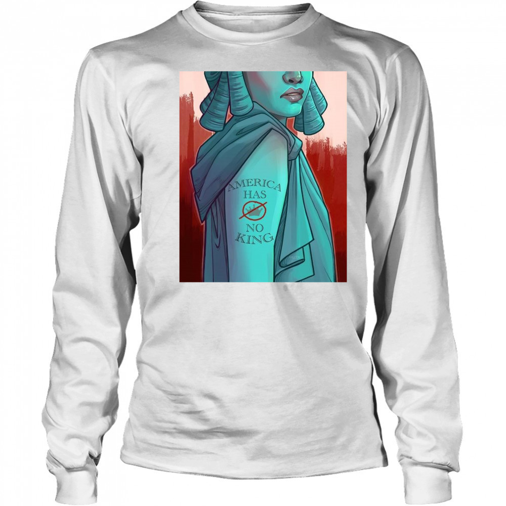 America Has No King 2025 Shirt Long Sleeved
