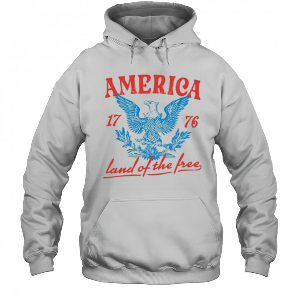 America land of the free 1776 shirt Hoodie