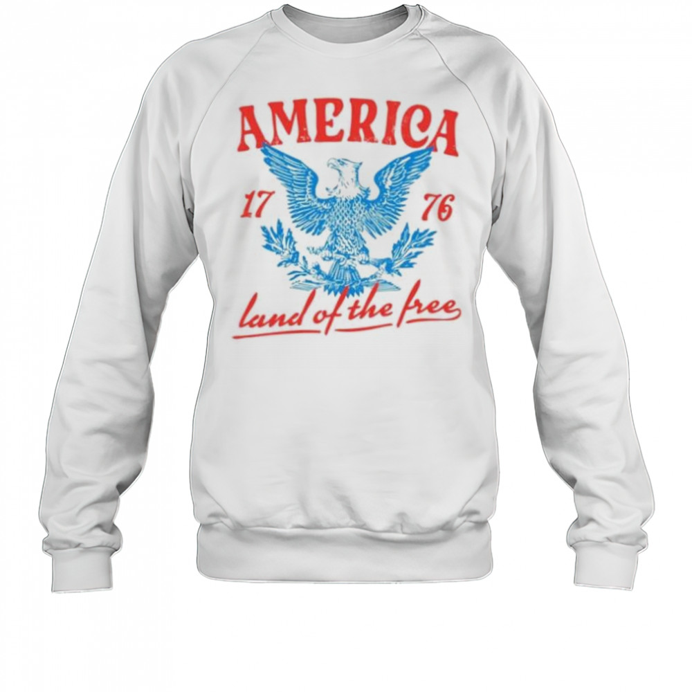 America land of the free 1776 shirt Sweatshirt