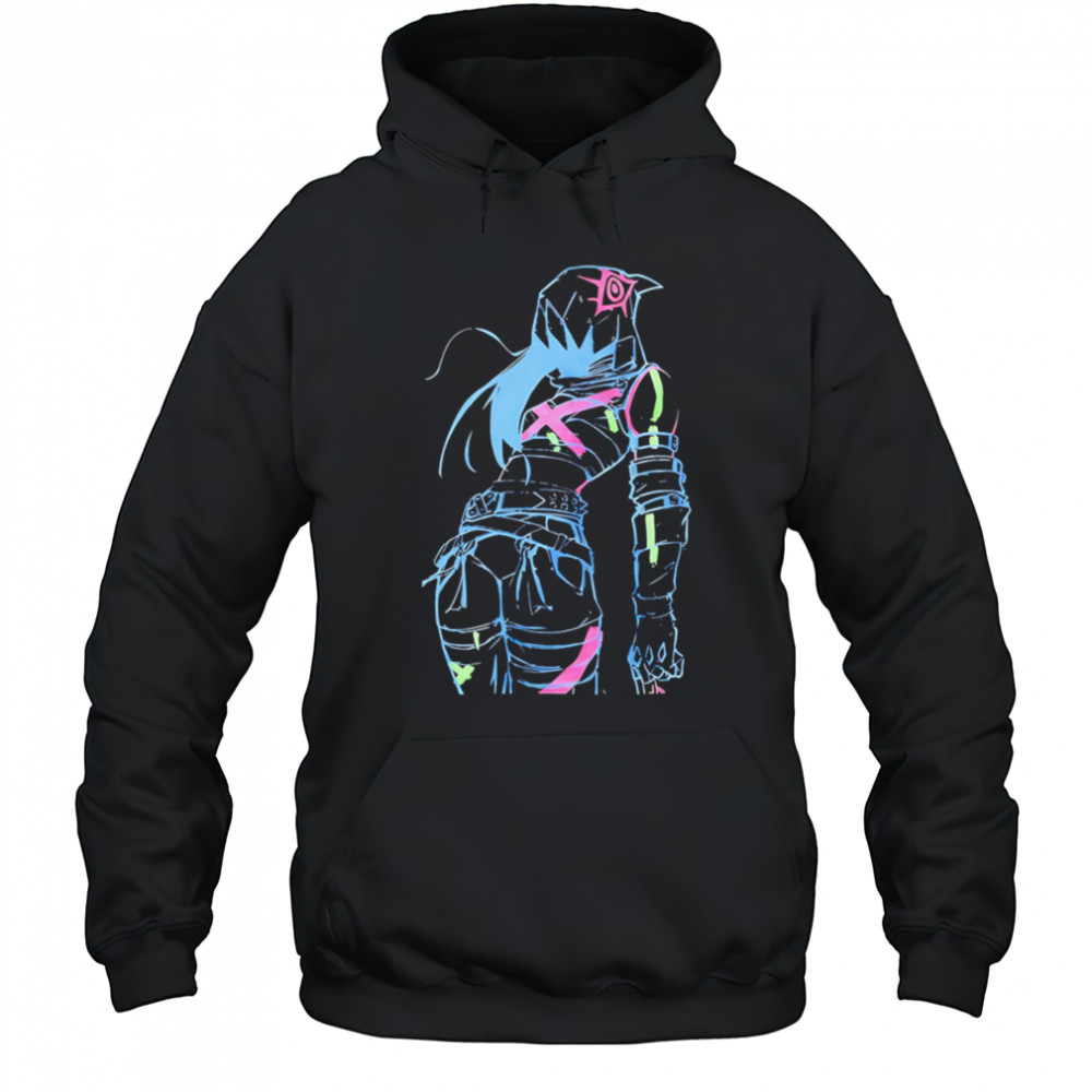 Arcane-inspired neon classic shirt Hoodie