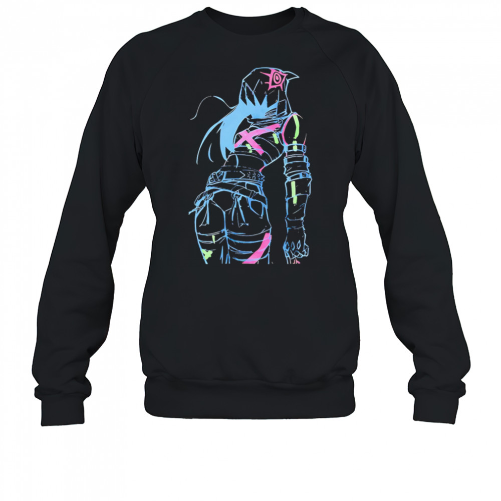 Arcane-inspired neon classic shirt Sweatshirt