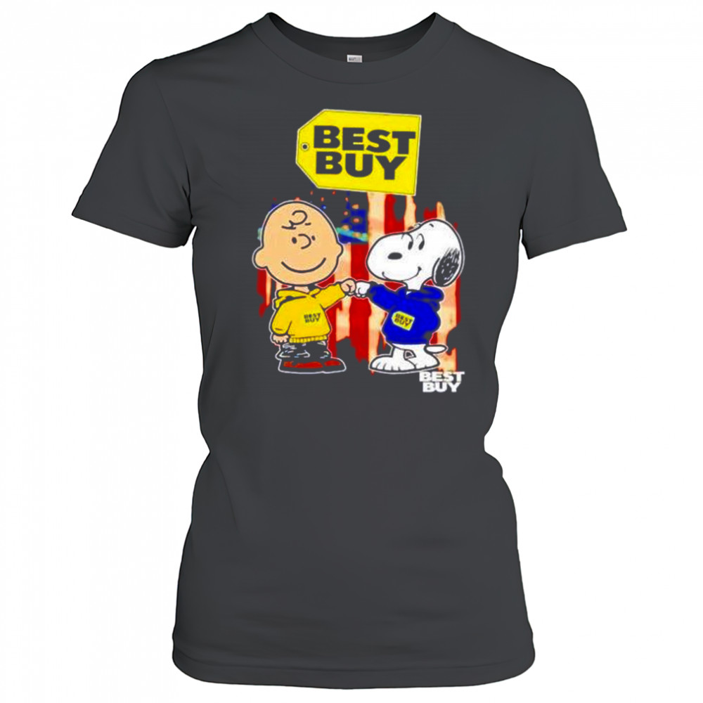 Best Buy Charlie Brown and Snoopy shirt Women's T-shirt