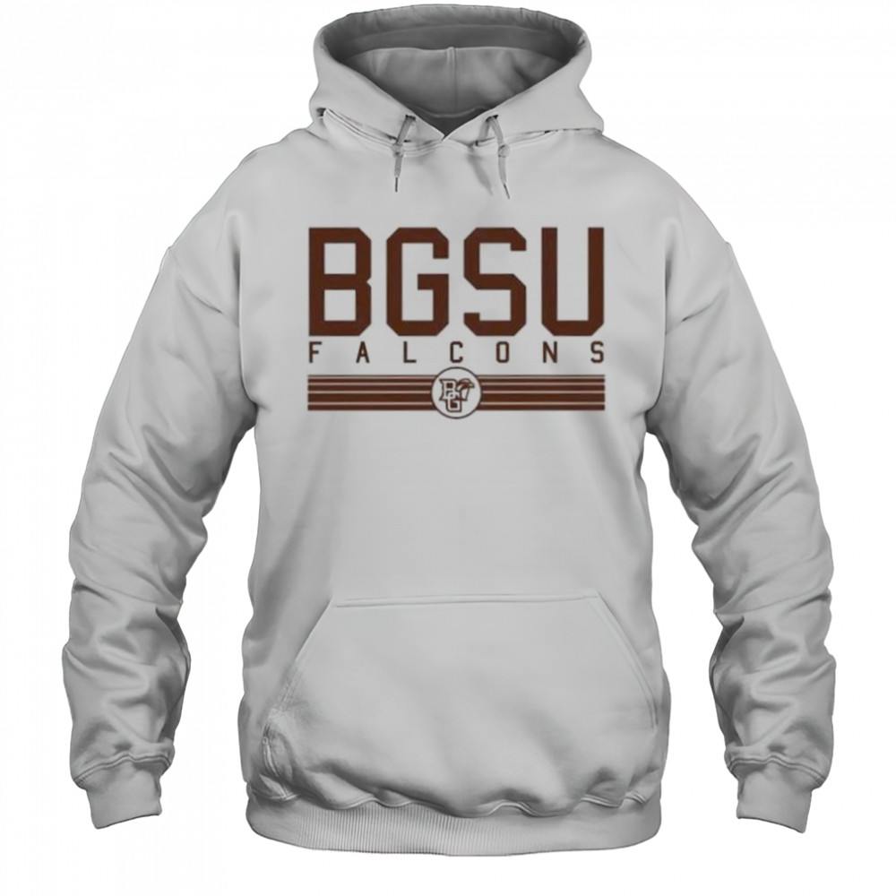 BGSU Falcons logo stripe shirt Hoodie