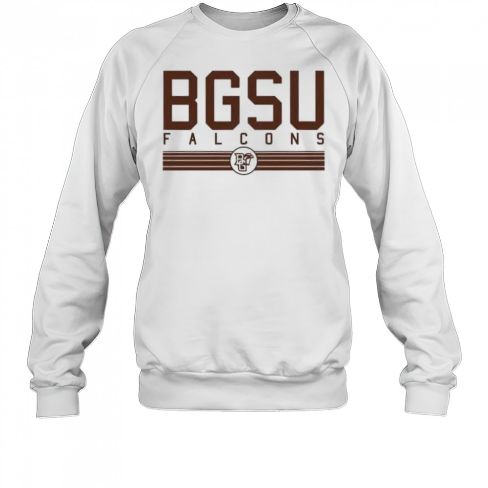 BGSU Falcons logo stripe shirt Sweatshirt