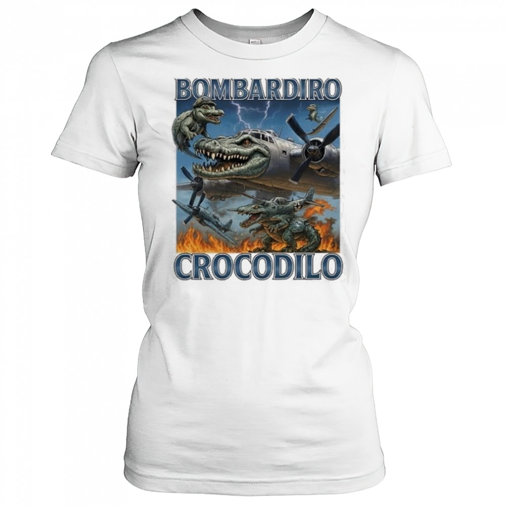 Bombardiro Crocodilo Italian Brainrot Meme Shirt Women's T-shirt