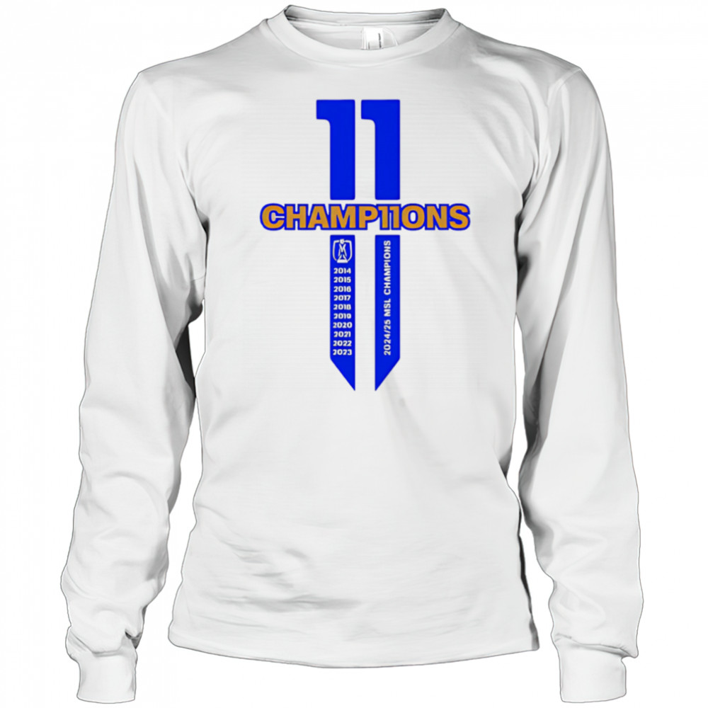 Booth Markaz 11 champions shirt Long Sleeved