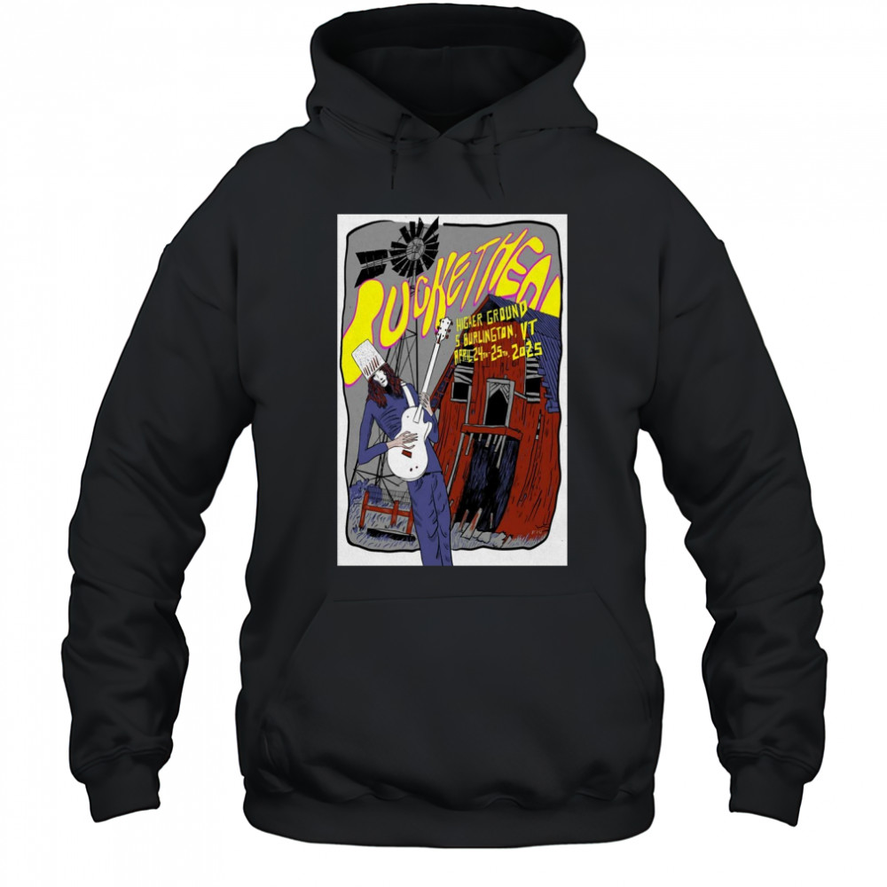 Buckethead Higher Ground Music Hall South Burlington VT April 24-25 2025 t-shirt Hoodie