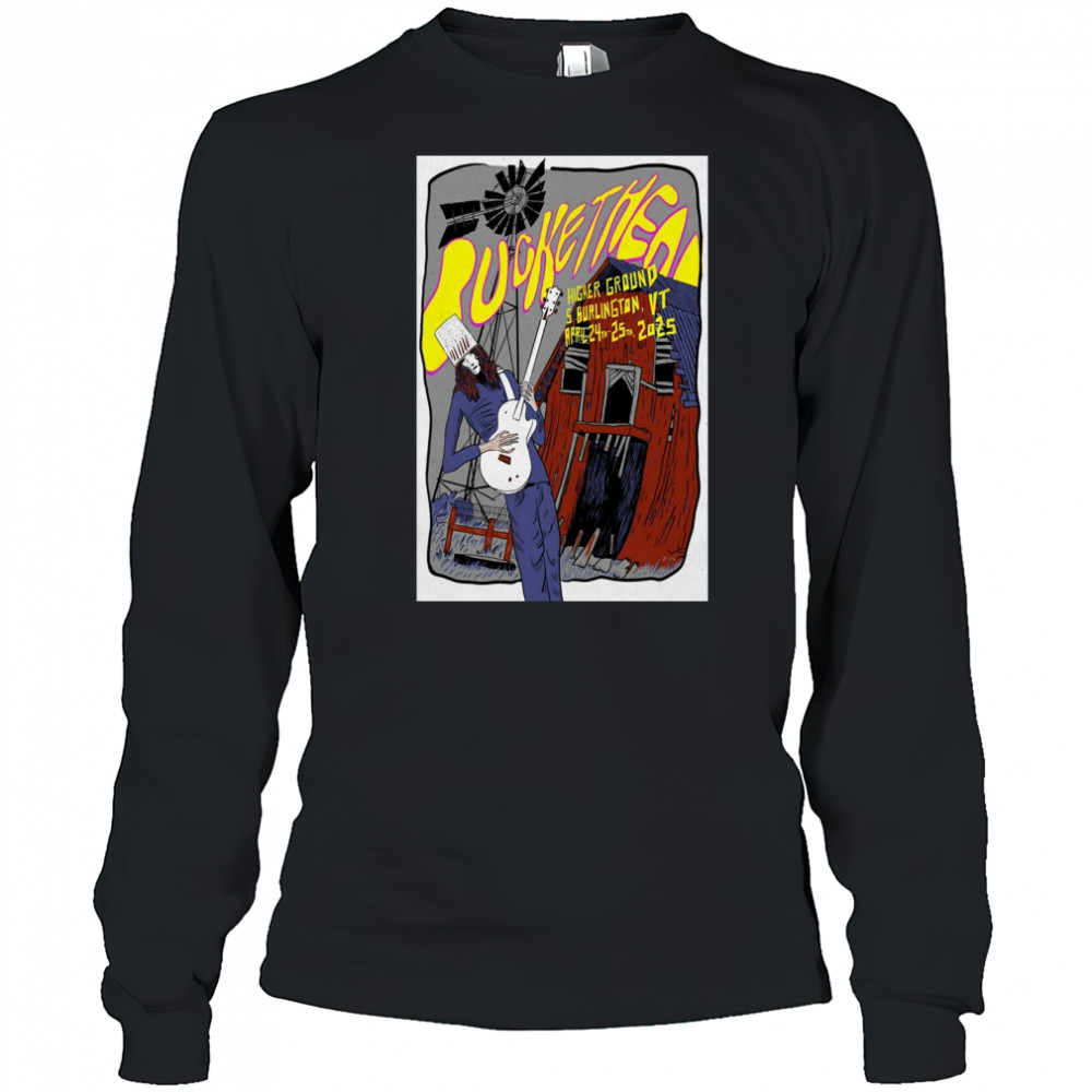 Buckethead Higher Ground Music Hall South Burlington VT April 24-25 2025 t-shirt Long Sleeved