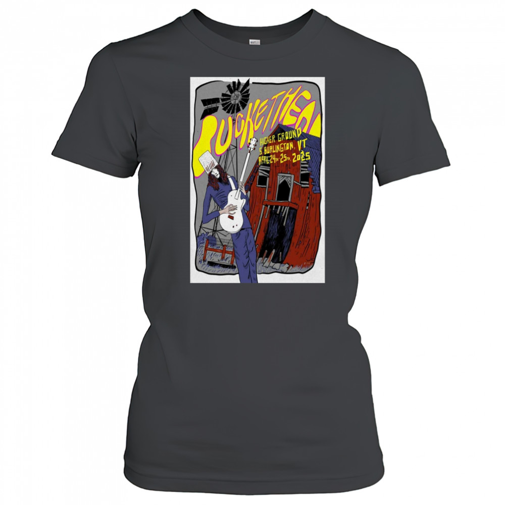 Buckethead Higher Ground Music Hall South Burlington VT April 24-25 2025 t-shirt Women's T-shirt