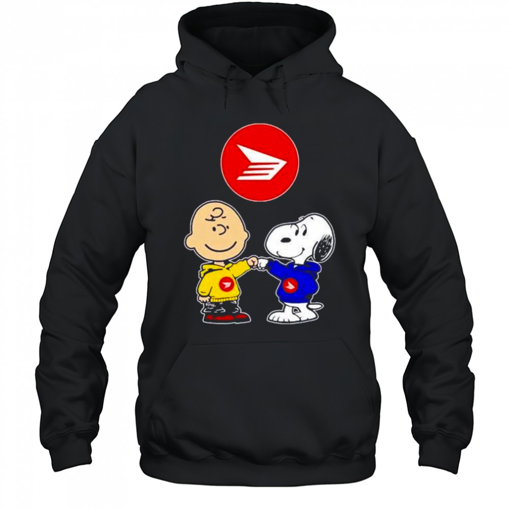 Canada Post Charlie Brown and Snoopy shirt Hoodie