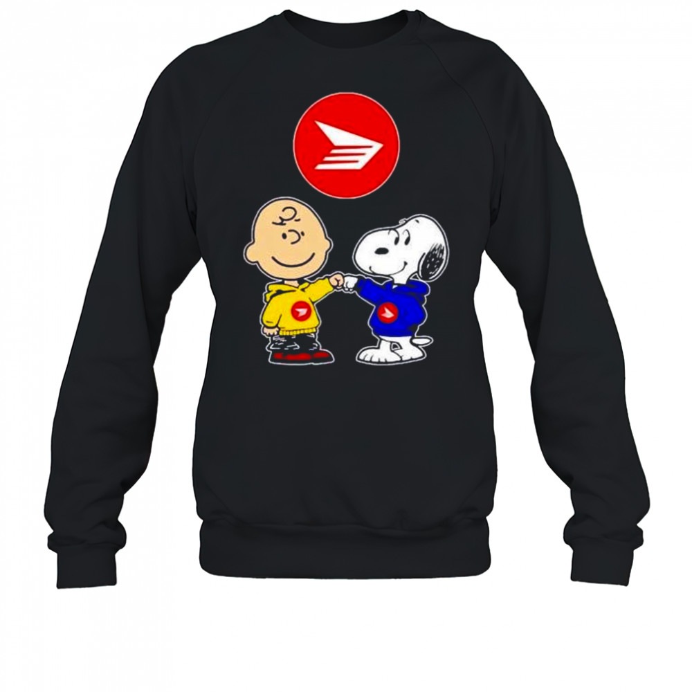 Canada Post Charlie Brown and Snoopy shirt Sweatshirt