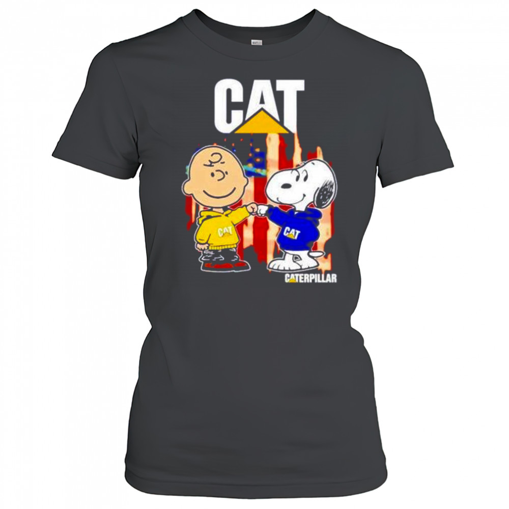 Caterpillar Charlie Brown and Snoopy shirt Women's T-shirt