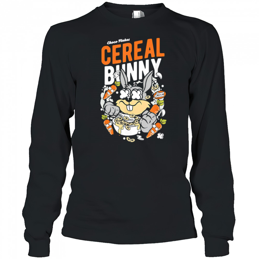 Choco Flakes Cereal Bunny shirt Long Sleeved
