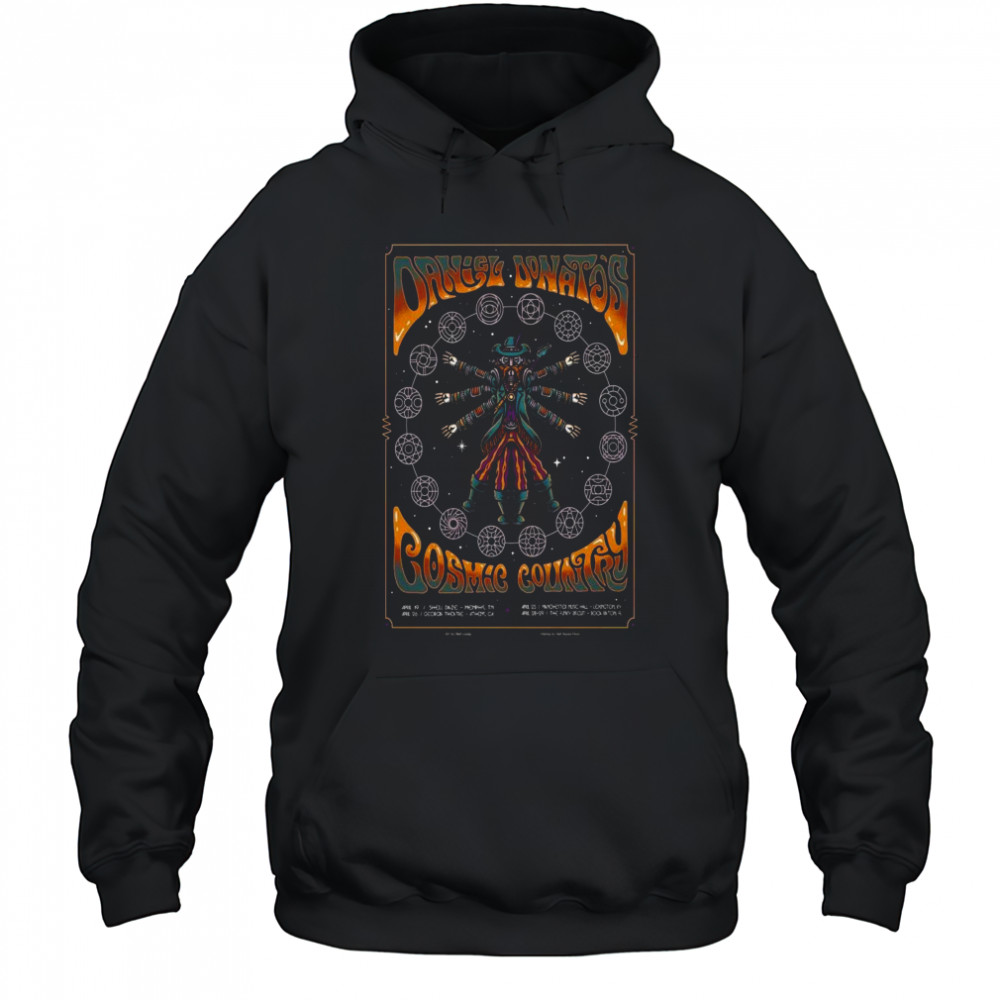 Daniel Donato And Cosmic Country Tour April 2025 Shirt Hoodie