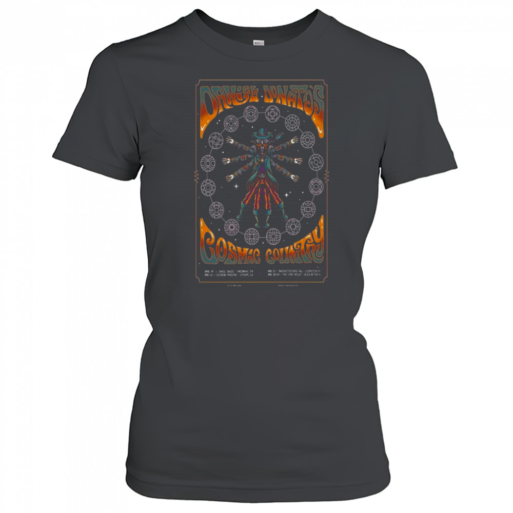 Daniel Donato And Cosmic Country Tour April 2025 Shirt Women's T-shirt