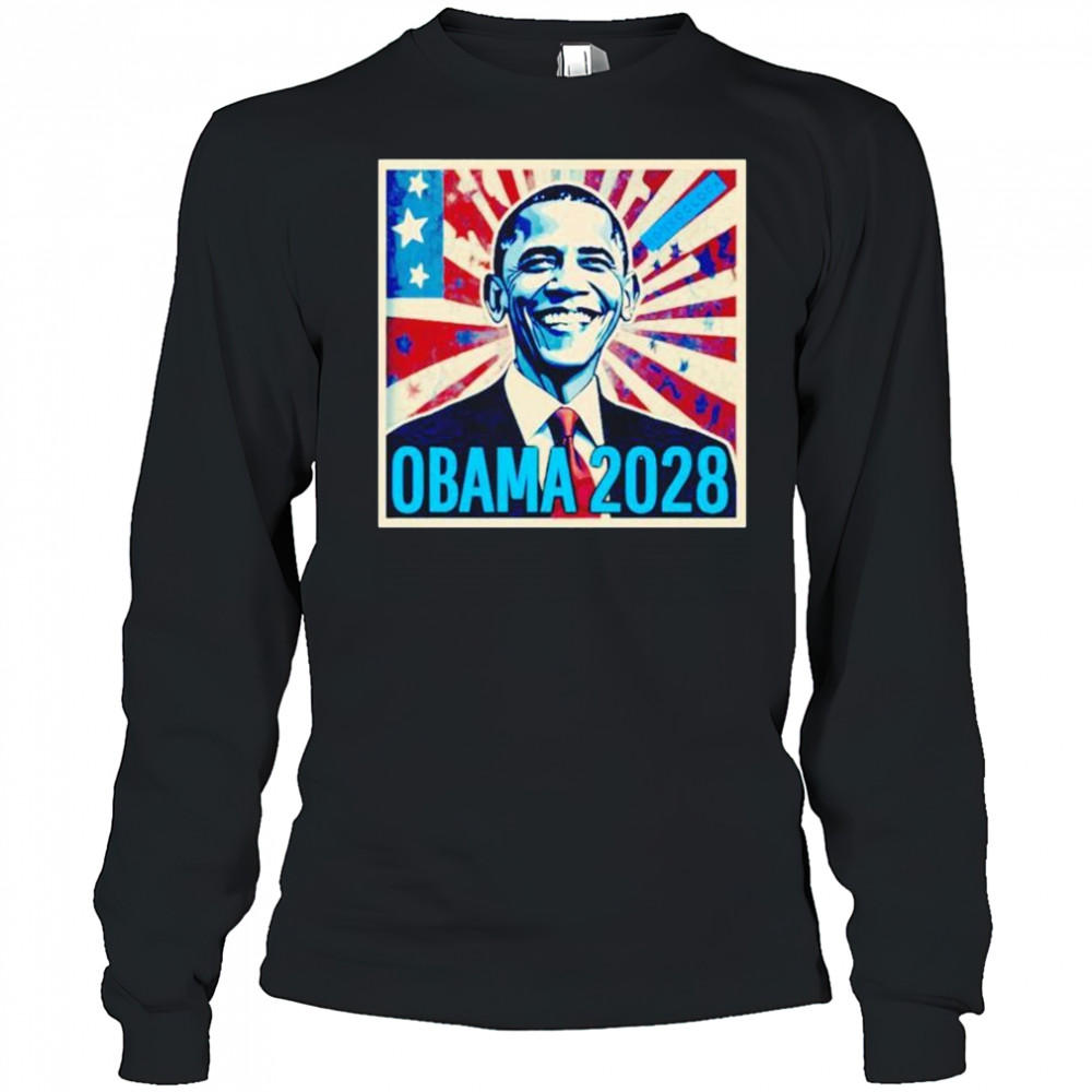 Donkconnects Obama 2028 shirt Long Sleeved