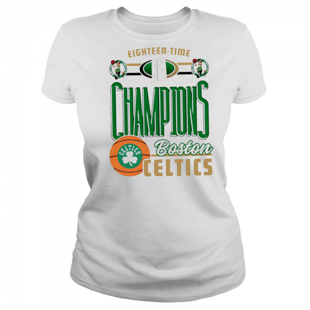 Eighteen time Champions Boston Celtics NBA shirt Women's T-shirt