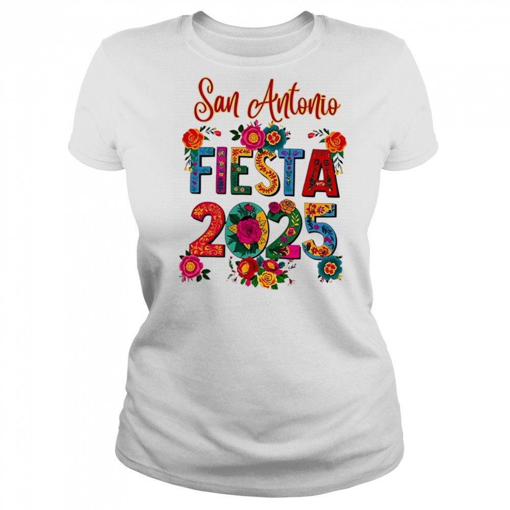 Fiesta san antonio mexican party decor festival 2025 shirt Women's T-shirt
