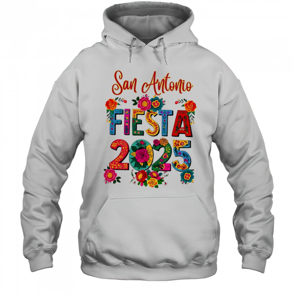 Fiesta san antonio mexican party decor festival 2025 shirt Hoodie