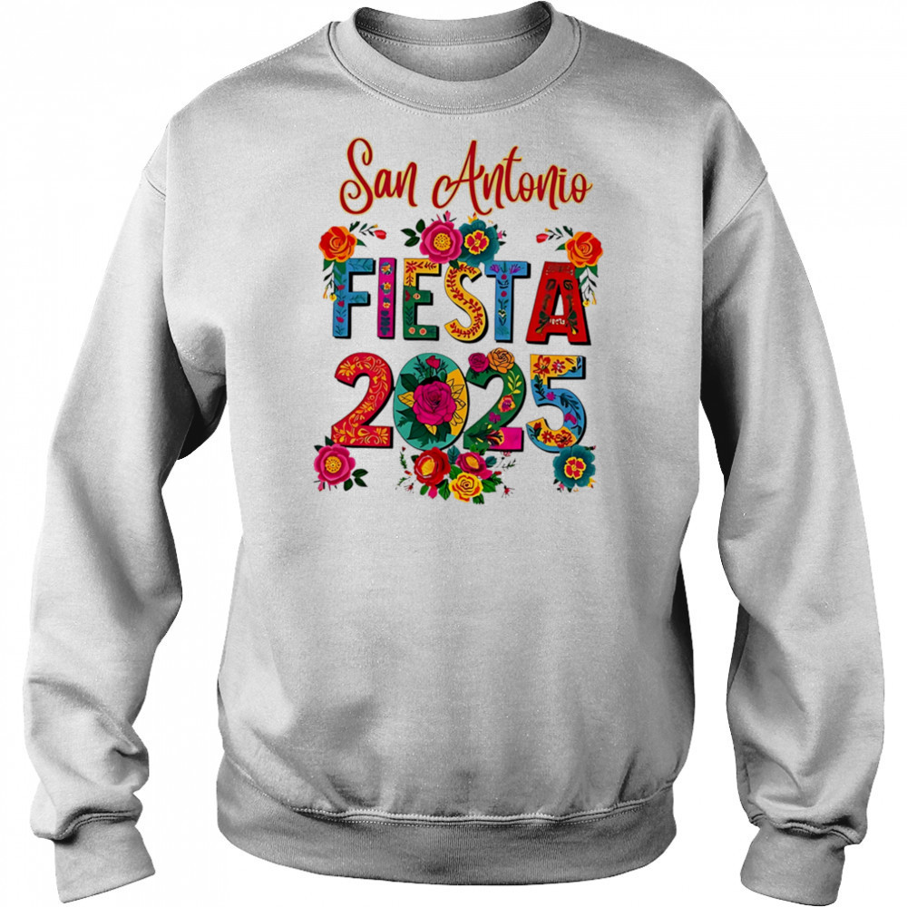 Fiesta san antonio mexican party decor festival 2025 shirt Hoodie
