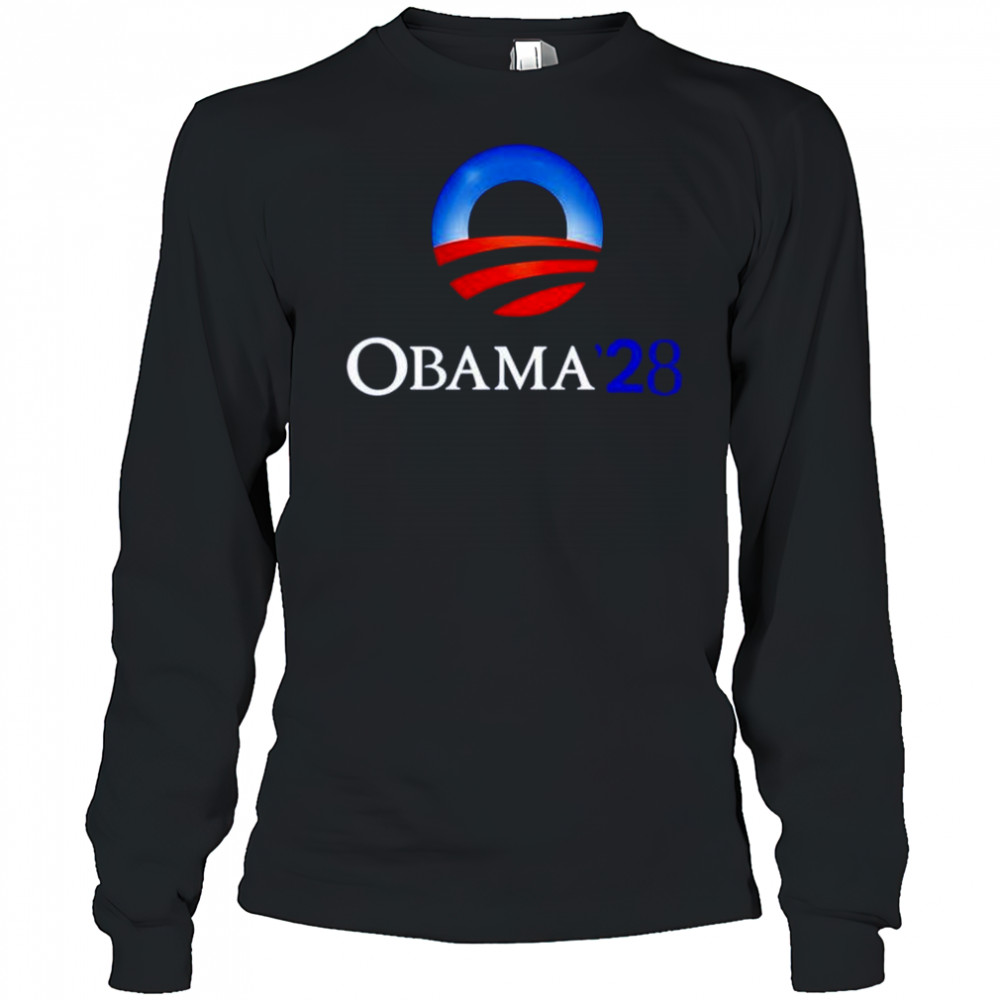 Friendsofthepod Obama ’28 shirt Long Sleeved