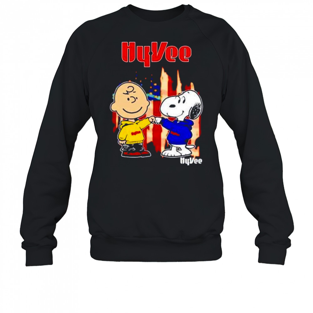 Hyvee Charlie Brown and Snoopy shirt Sweatshirt